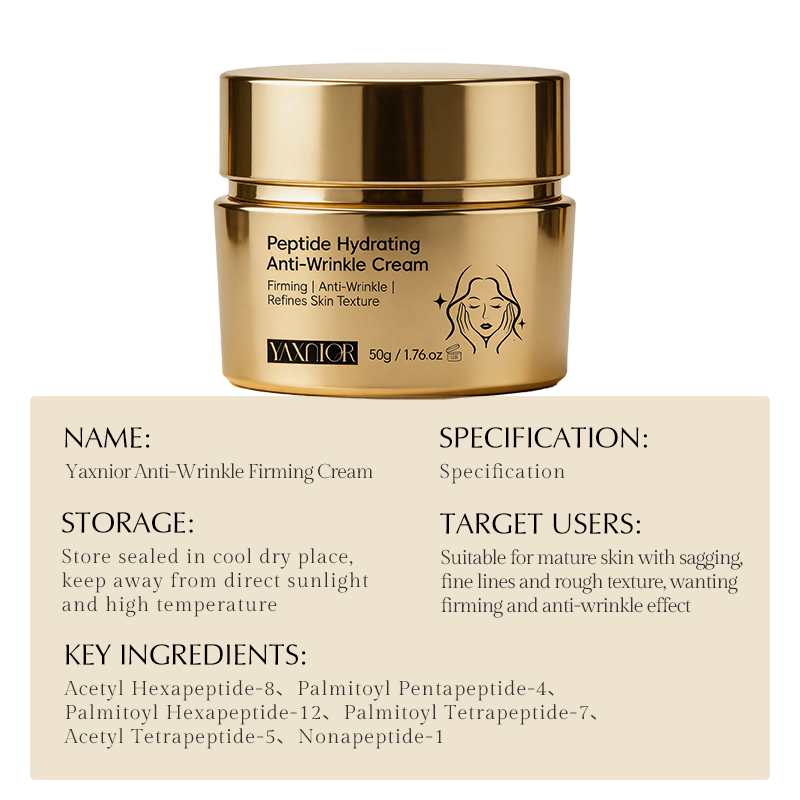 YAXNIOR Peptide Hydrating Firming Anti-Wrinkle Cream 2